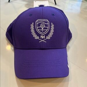 NWT Medina Country Club Purple Nike Cap Adult M/L Chicago Illinois Golf